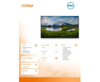 Dell 55'' C5519QA 210-BFUB Czarny - 1375047 - zdjęcie 6